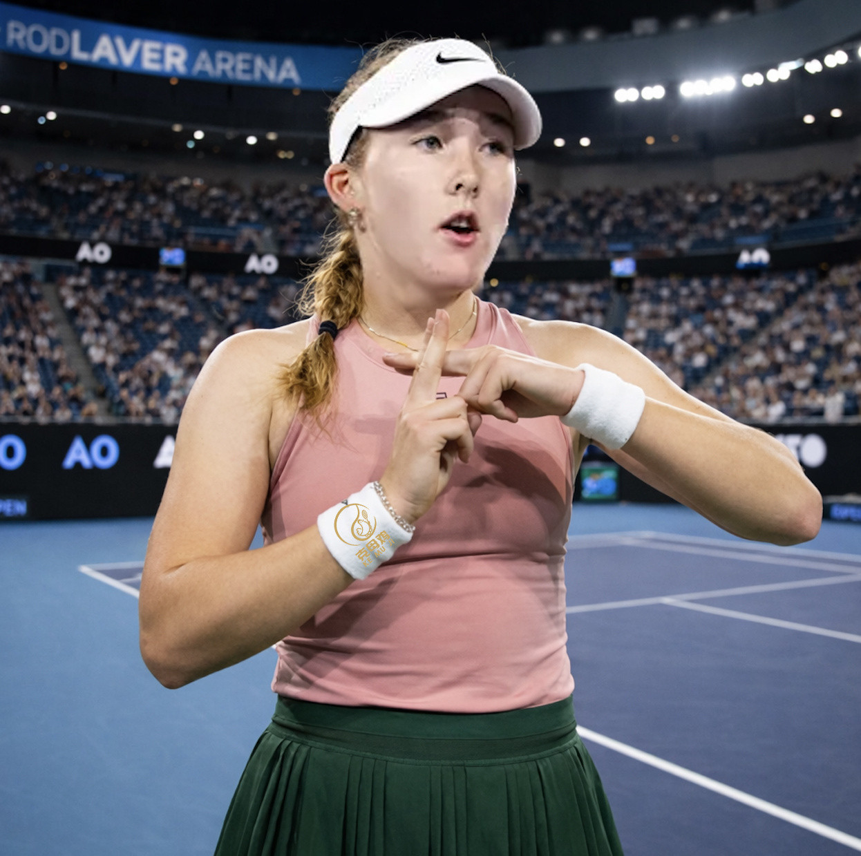 阿德莱德500赛决赛U20德比，18岁的安德列娃首盘0-3后只丢1局，6-3/6