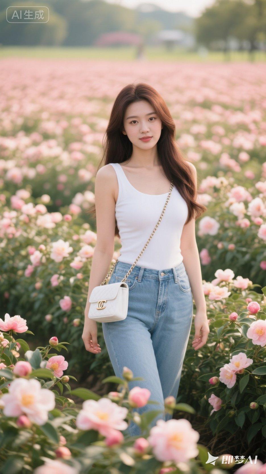 漫步花海，绽放青春的美好时光🌸💕