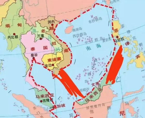 越南、马来西亚、菲律宾三国叫嚣封锁中国，让中国出不了南海？他们所谓的“封锁