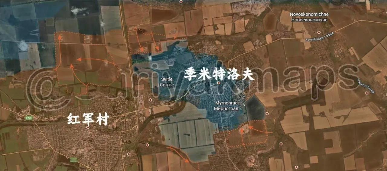 亲乌的苏里亚克现在也悲叹，季米特洛夫的乌军在四面被围、补给断绝、控制区域天天缩水