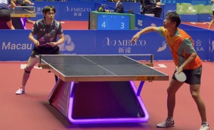王楚钦4-1魏世皓，顺利晋级到16强11.10日，全运会单打1/16决赛，