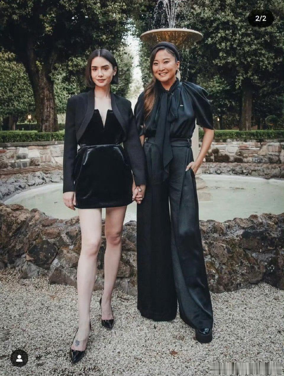 贾玲瘦下来真的和AshleyPark很像啊,眉眼之间尽是熟悉感,笑起来的样子