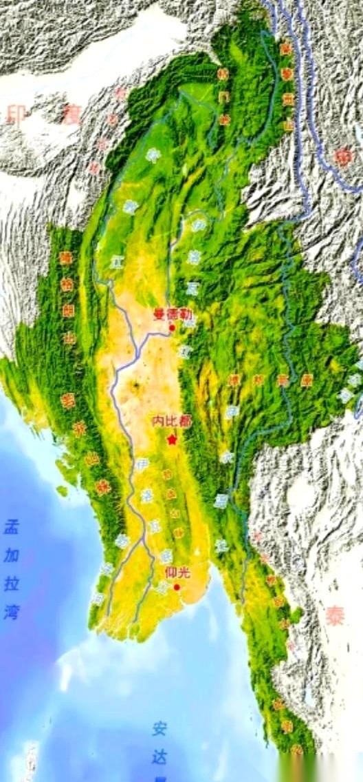 把外蒙和缅甸两张地图摆桌上，问哪个价值更大。很多人指着外蒙那一大片土地，眼睛放