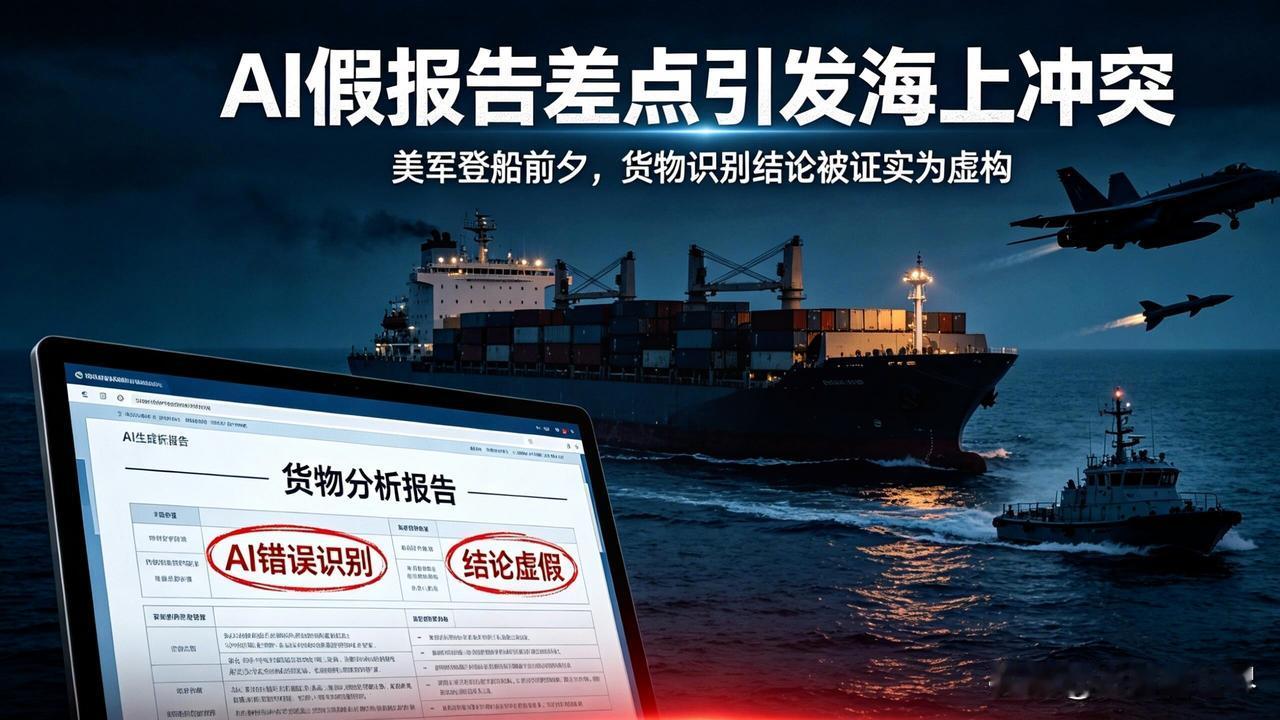 AI编了份假情报，美军战机差点升空拦截中国货轮。就差一步。据CNN9月18