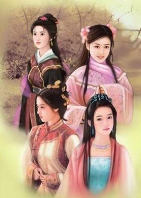 中国古代的四大美女都嫁给了谁？没有一个能够从一而终！中国古代四大美女，西施、
