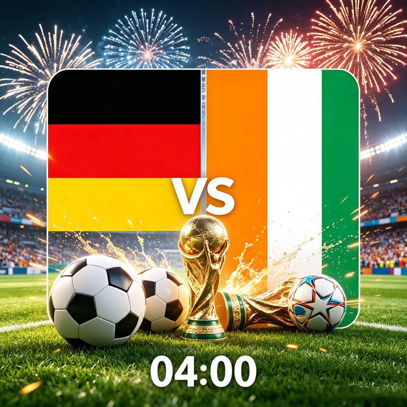 ⚽️战车遇大象！德国死磕科特迪瓦，谁能提前上岸？美加墨世界杯01：00荷兰?