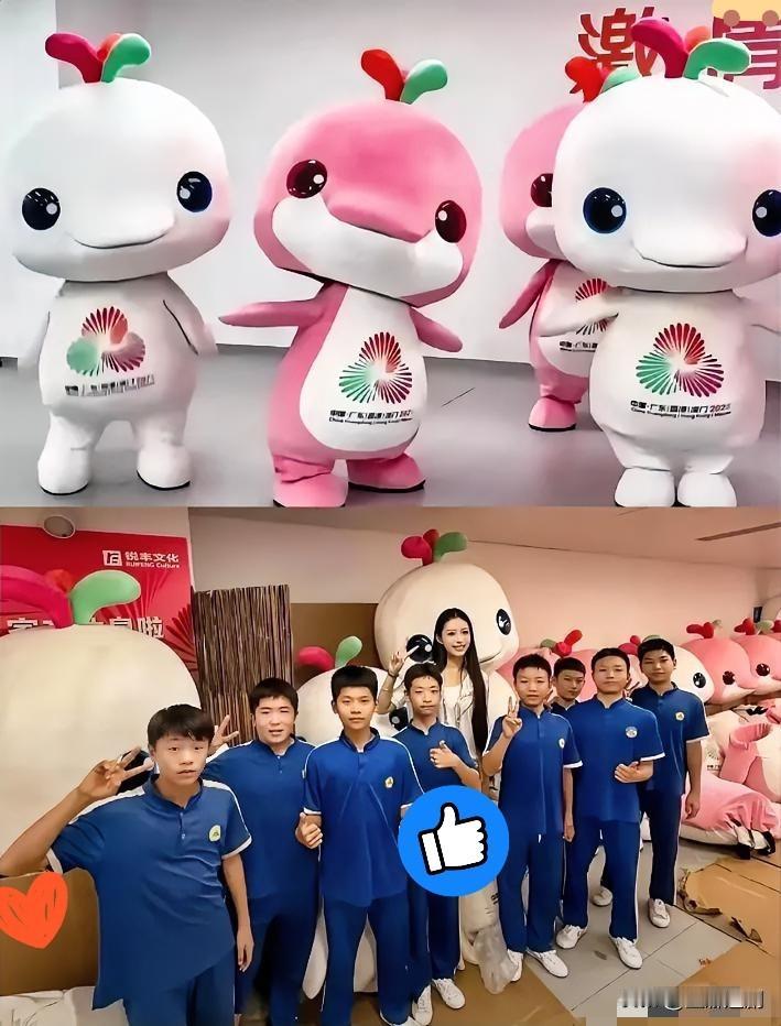 不是我说，广州全运会开幕式选十三四岁小孩做吉祥物内胆，这想法也太绝了吧！谁能想