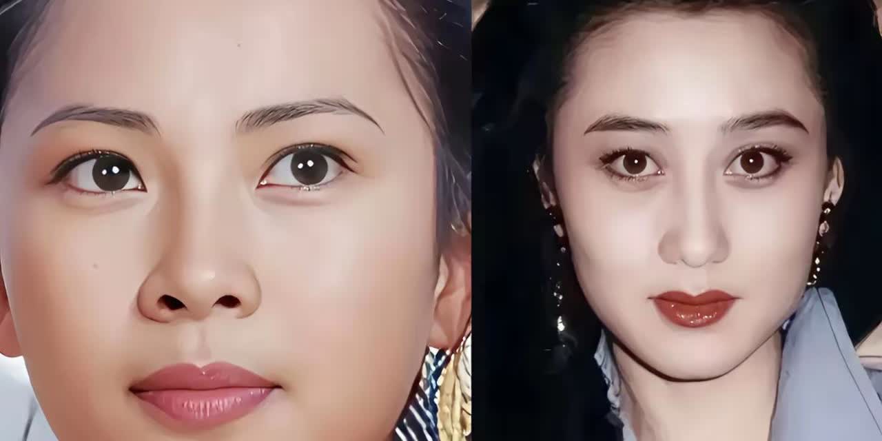 看了利智和黄秋燕的对比照，想问问大家，觉得她俩谁更漂亮？我个人第一眼就被利智吸引