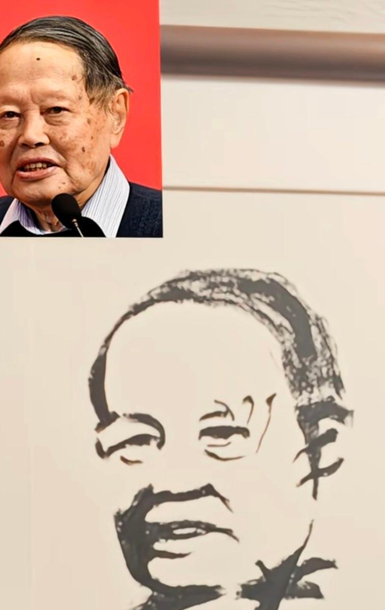 行行出状元有大神用杨振宁三个字画杨老寥寥行行出状元！有大神用“杨振宁”三个字画