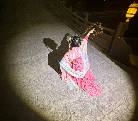 超虎的赵昭仪穿汉服尽显温婉。她在搞笑与端庄间自由切换，太绝啦!北斗七行哥哥姐姐看