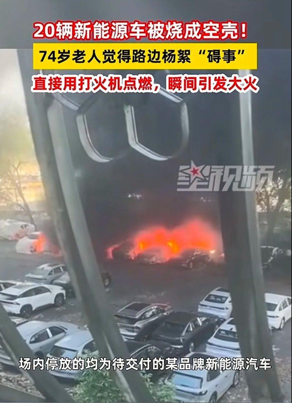 这个新能源4s店的天塌了！辽宁大连市，一74岁大爷路过某新能源品牌的停车场，因觉