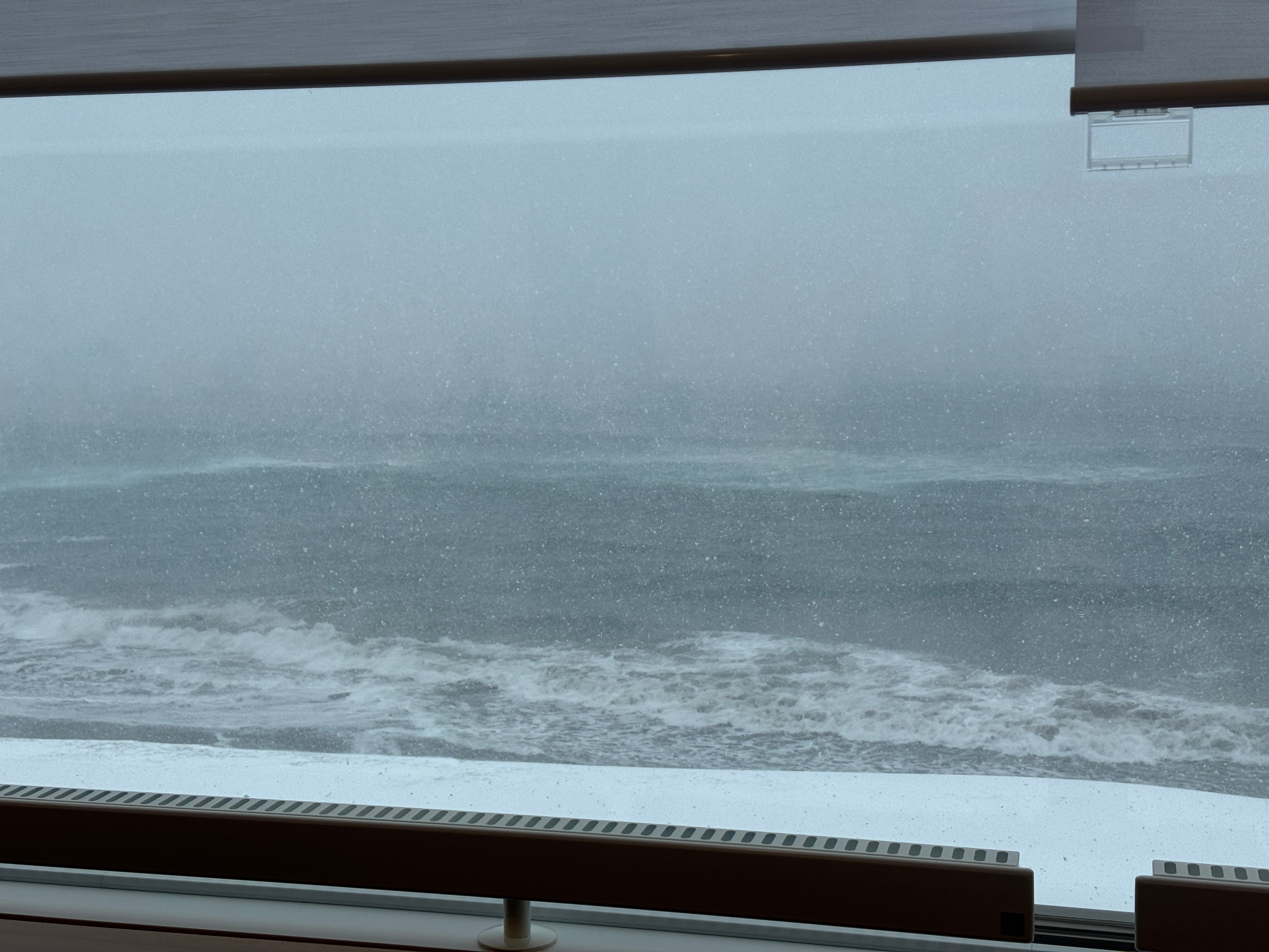 遇到了大暴雪～