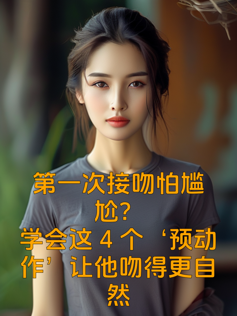 第一次接吻怕尴尬？学会这4个‘预动作’让他吻得更自然