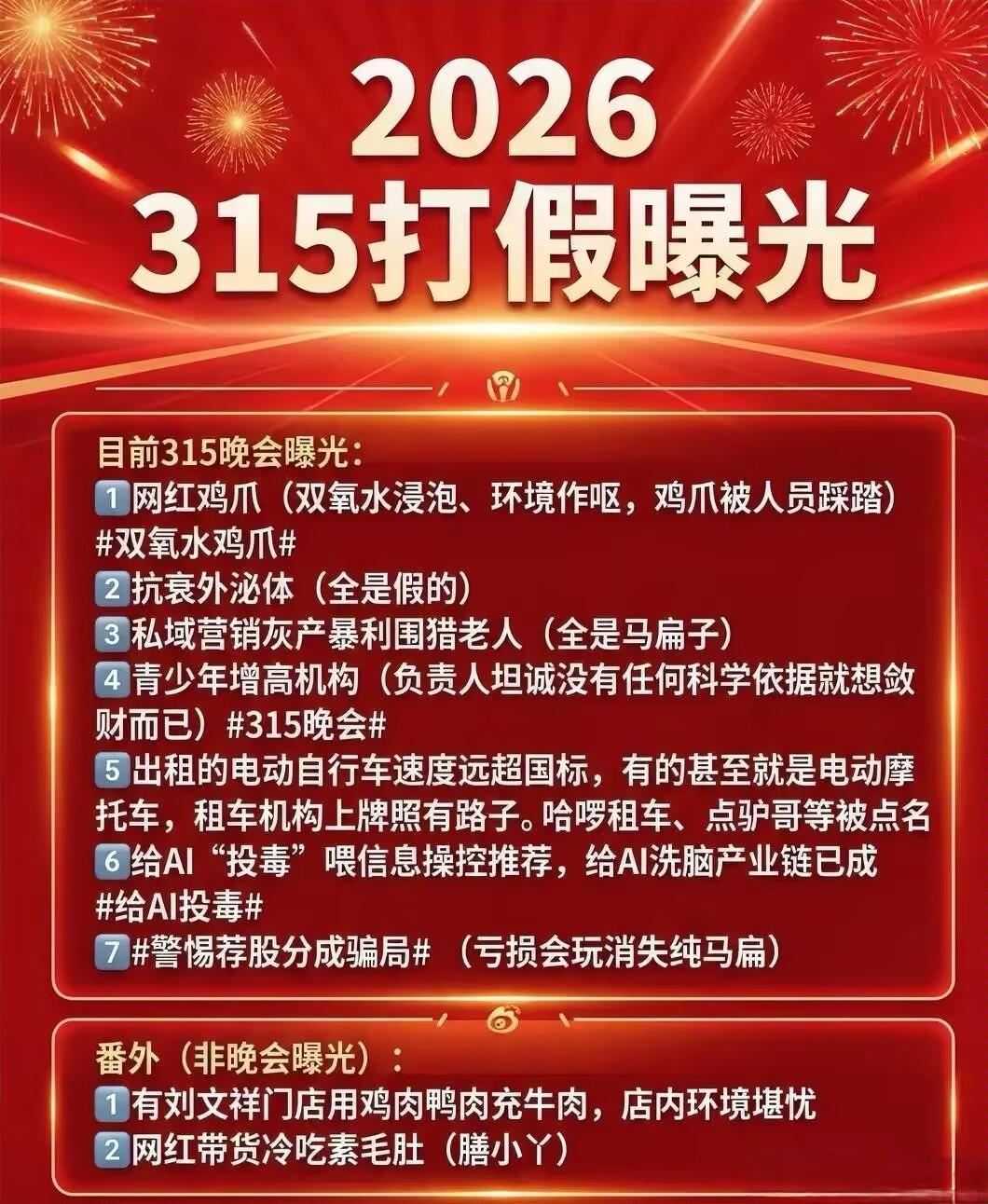 看了315晚会，我默默做了4个决定，以后吃的东西，都选新鲜的，不买网上加工好