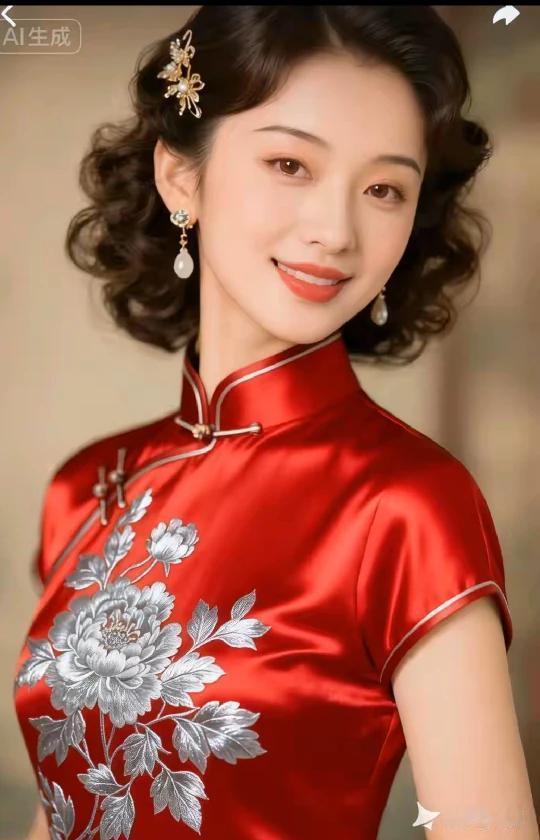 中国旗袍，百年传承。文化底蕴，中西融合。推陈出新，百花齐放。贴身裁剪，凸显