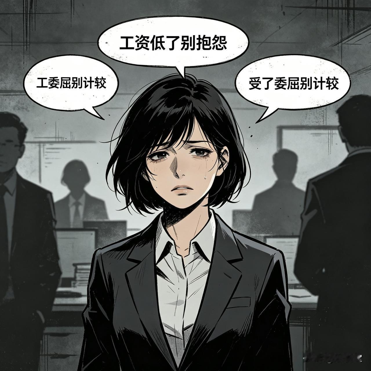 领导眼里的格局无非就是工资低了别抱怨受了委屈别计较被人议论陪着笑画的大