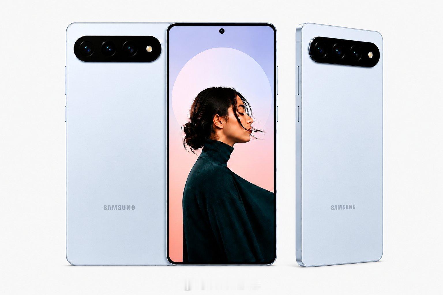 难不成三星GalaxyS27系列也要走渐变风设计了，配上这个外观，你们觉得