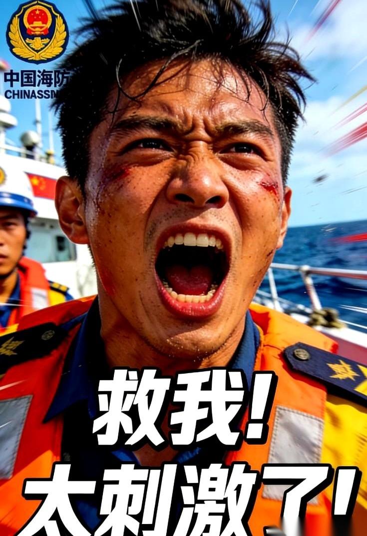 一句生硬的中文，“谢谢”。从刚在鬼门关走了一遭的菲律宾船员嘴里说出来，对着救了