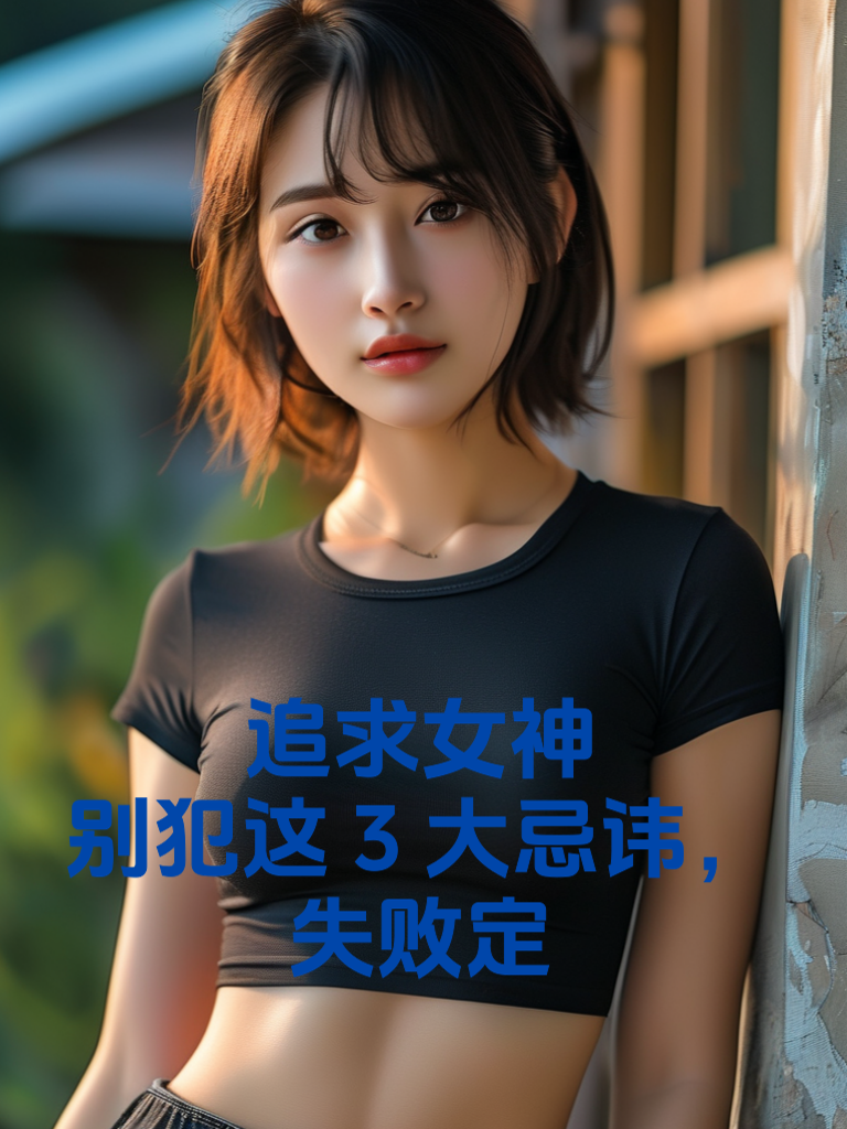 追求女神，别犯这3大忌讳，失败定！