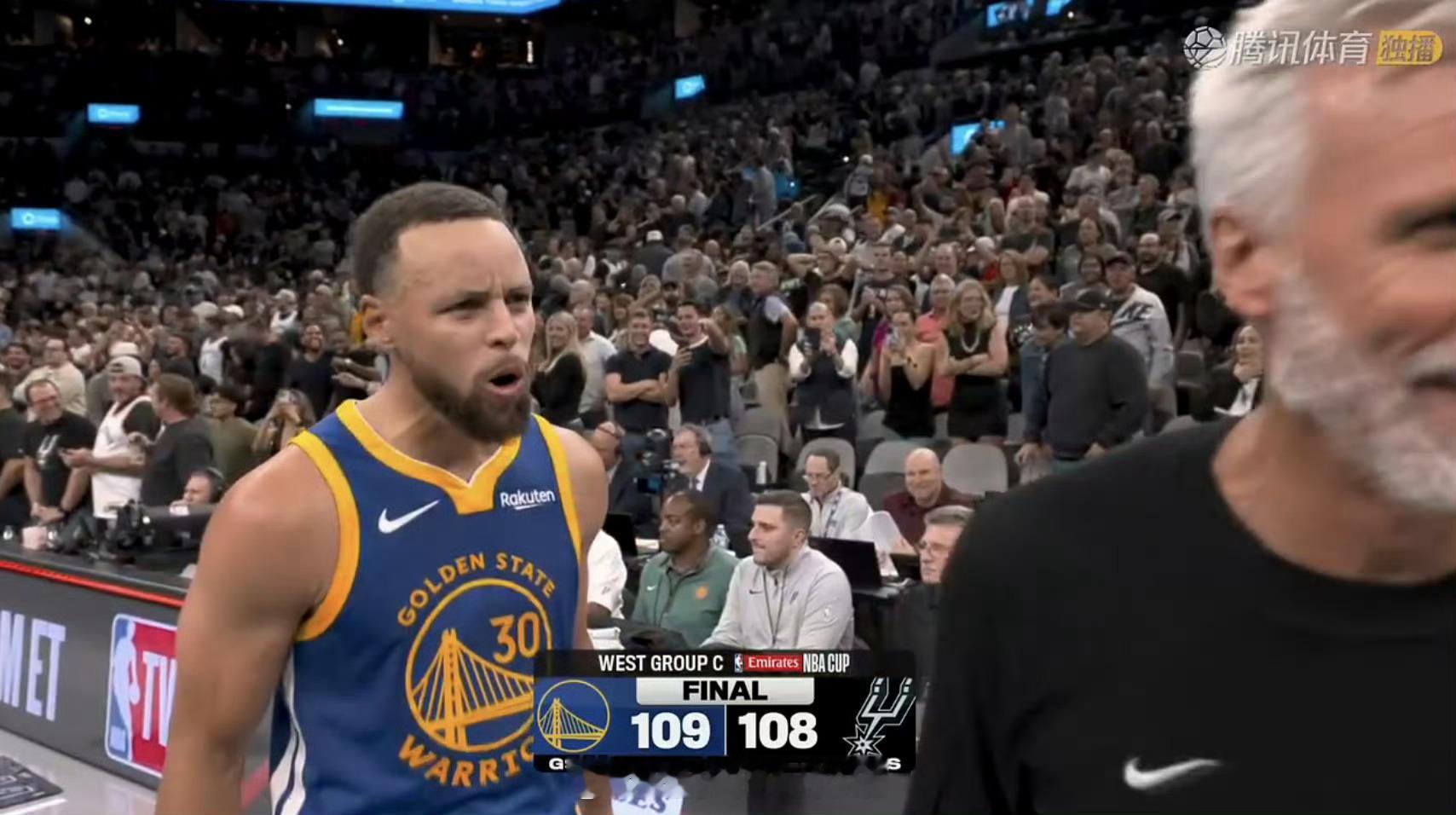 燃尽了！库里今日出场36分钟，投篮26中16，三分球17中9，得到49分4篮板2