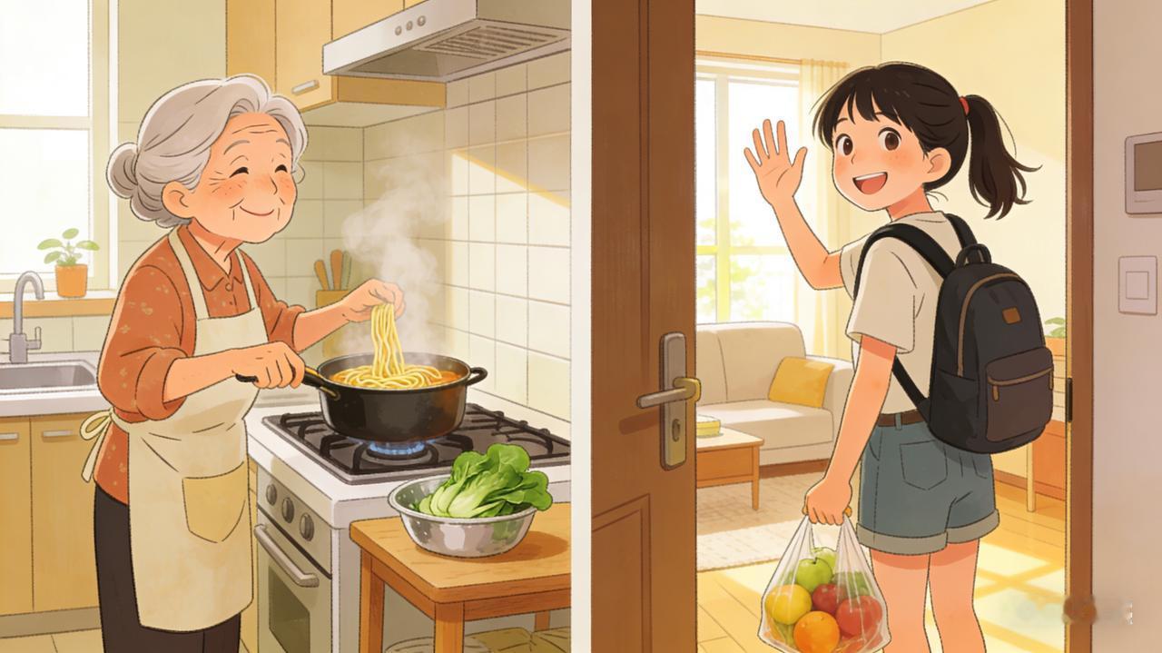 一段现实的话：“人这一生，最好的福报大概是，父母老了不用孩子操心，孩子大了不用