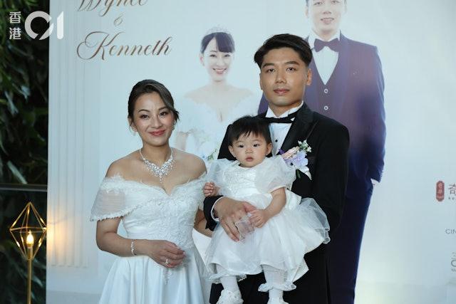 「首届亚姐冠军」黎燕珊（珊姐）今日（07/6）嫁女之喜，大女刘咏诗（Wynce）