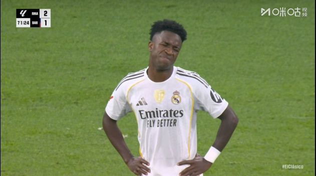 记者: 国家德比维尼修斯不满被换后, 阿隆索让米利唐去跟他谈谈