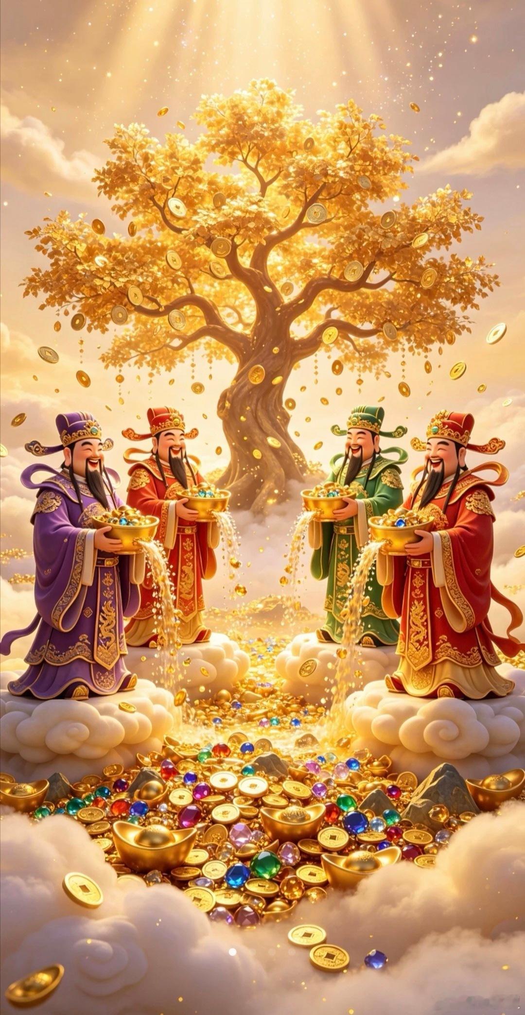 财神到🙏，希望在外求财平安顺遂，少遇口舌损耗，正财源源不断，养家无忧，积蓄一年