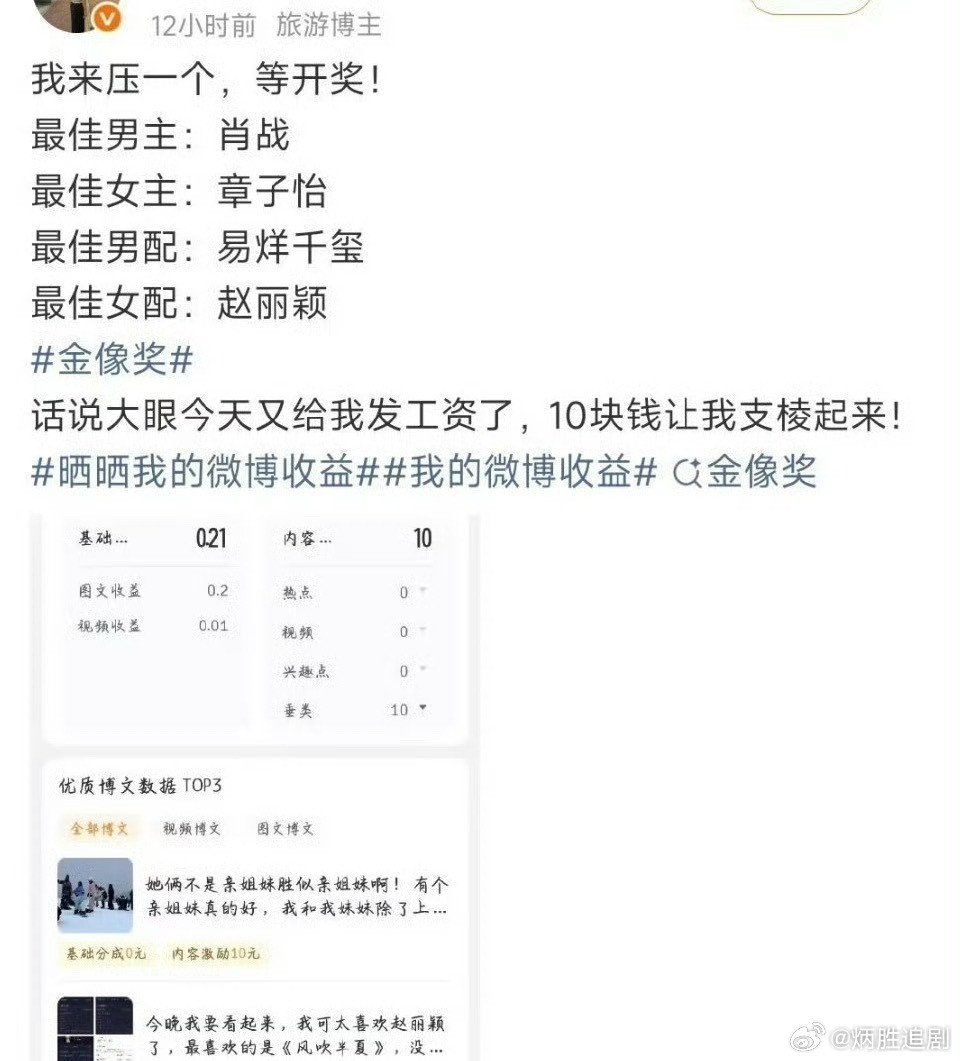 网友预测的金像奖获奖名单，是否实至名归