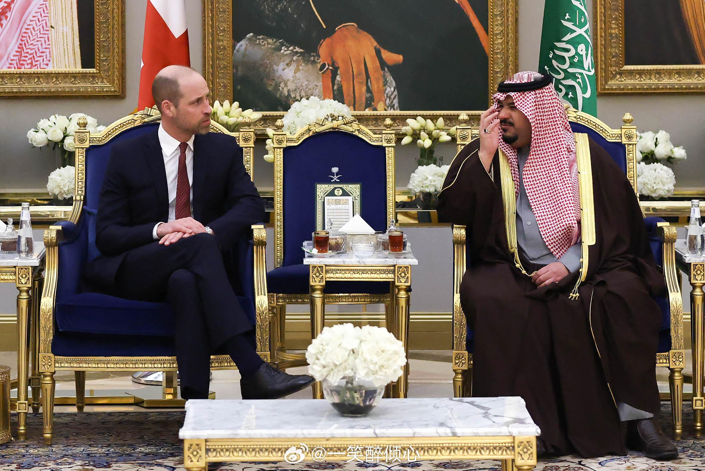 威廉王子2026年2月9日，应外交发展办公室的要求，威廉王储独自乘坐英国皇家