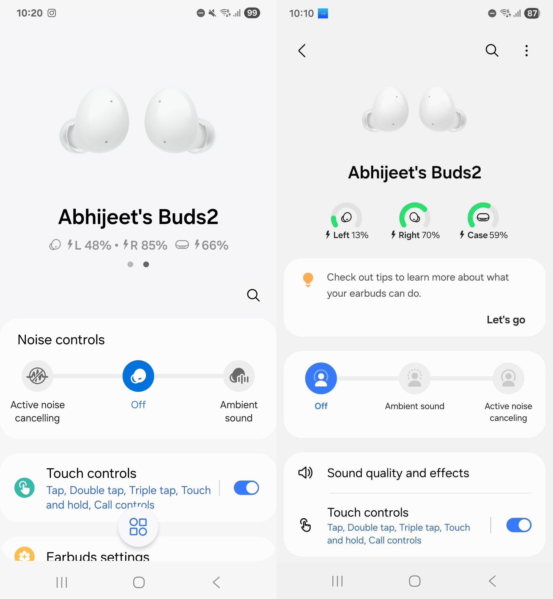 GalaxyBuds系列Manager应用程序在OneUI8.0上