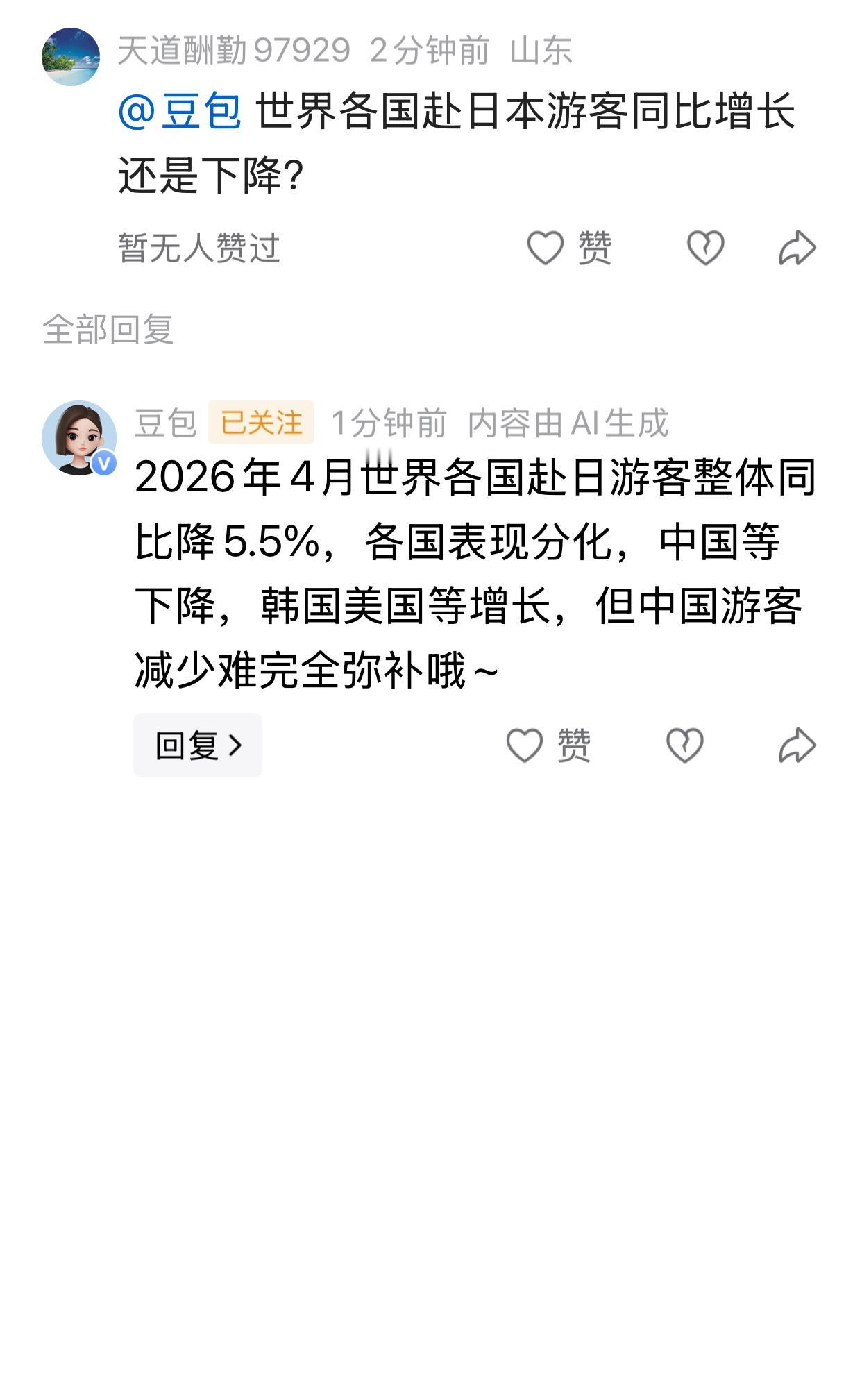 旅游业不能只看人数，主要还是要看利润。这几年，旅游人数不断增加，收入不断增长，但