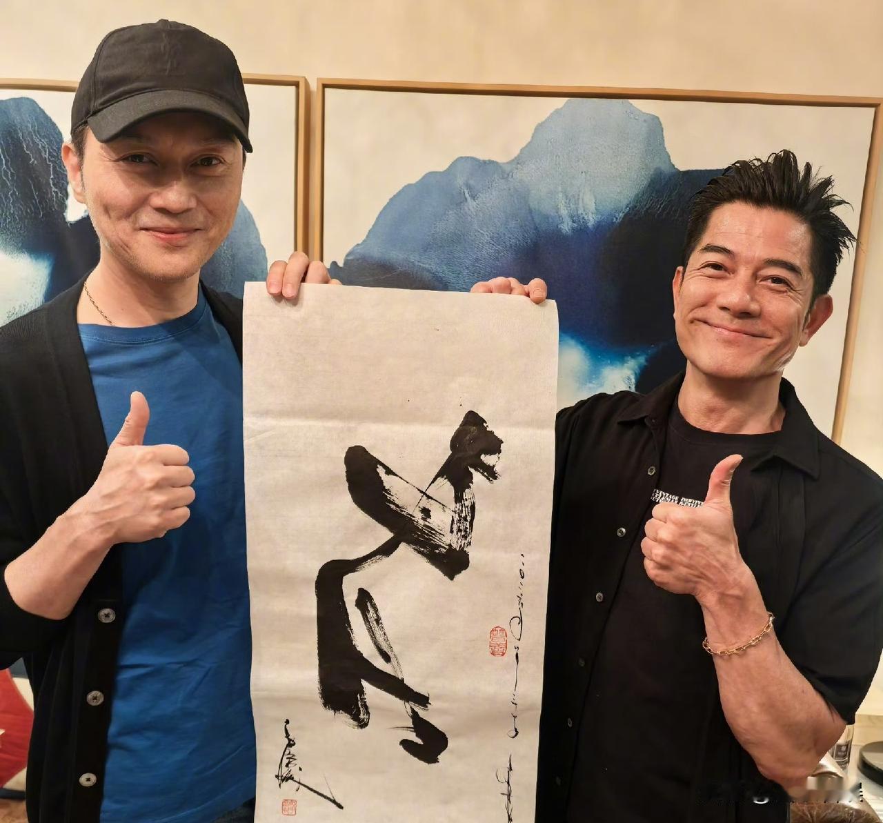 张智霖，发文感谢郭富城！8月28号，张智霖和郭富城，一起冲上热搜，不是因为