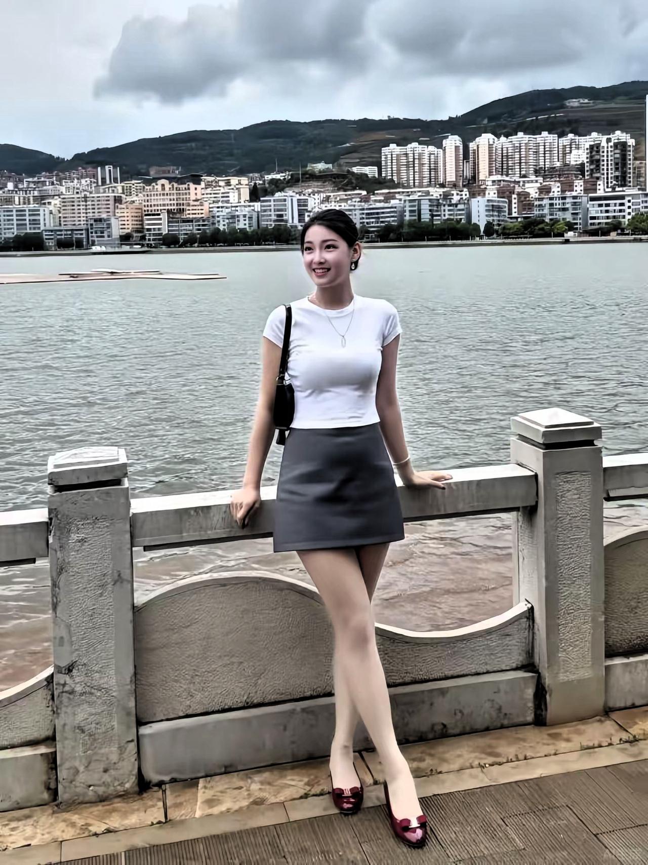 不要再用AI生成美女了！AI美女都看腻了，真实照片中美女是这样的。