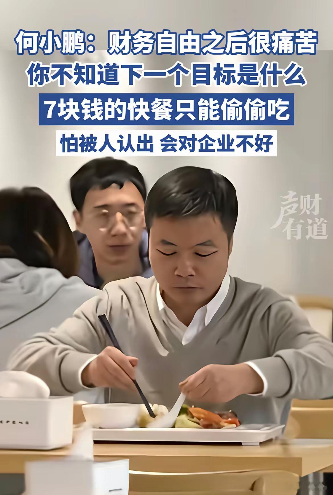 看过《老罗的十字路口》，发现何小鹏智商，情商，不在雷军之下，比肩马斯克，这么大的