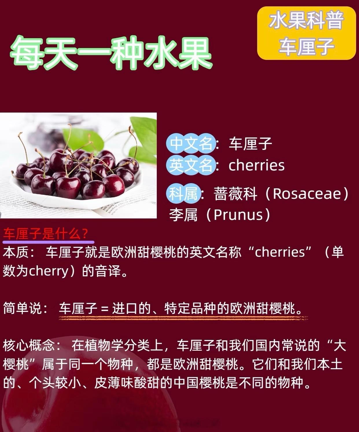 为啥我吃车厘子会上瘾能一直炫