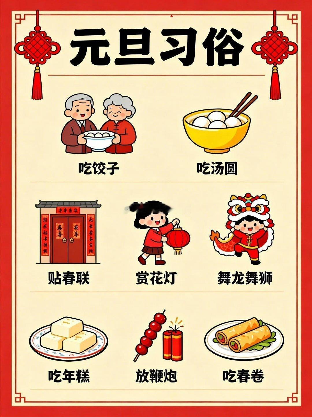 原来新年第一天有这么多讲究南北差异再添一项！北方忌吃稀粥，南方忌空肚子出门，每