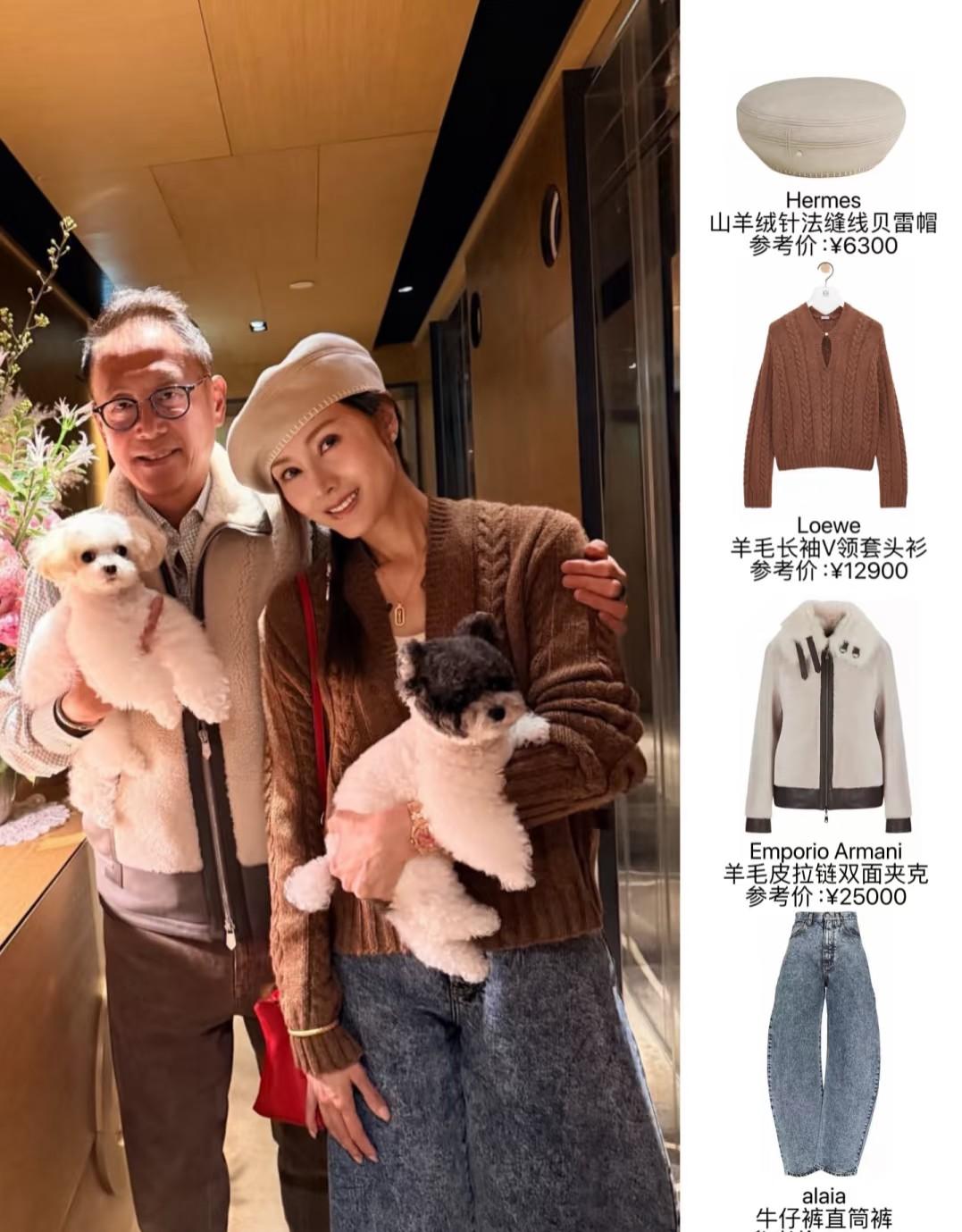 李嘉欣今年都55岁了，还是那么漂亮，仿佛吃了防腐剂一般，保养的就像三十多岁的少妇