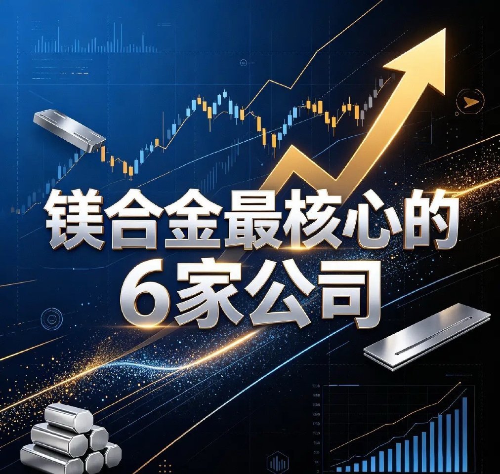 镁合金最核心的6家公司1.宝武镁业（002182）业务定位：中国宝武旗下镁