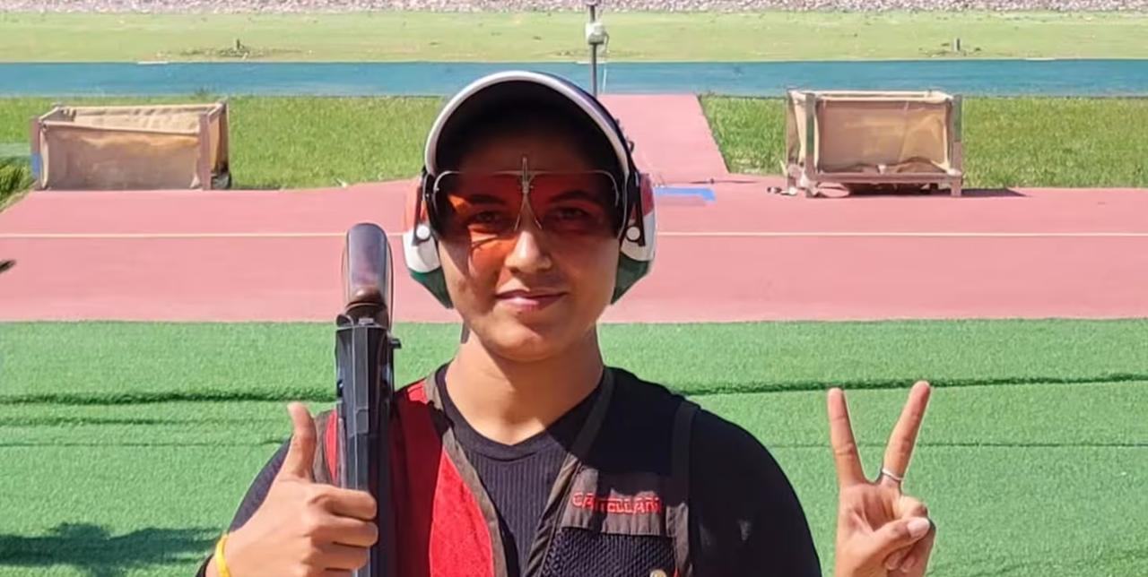 #射击#2025年亚洲射击锦标赛在哈萨克斯坦的希姆肯特举行，印度选手表现出色，