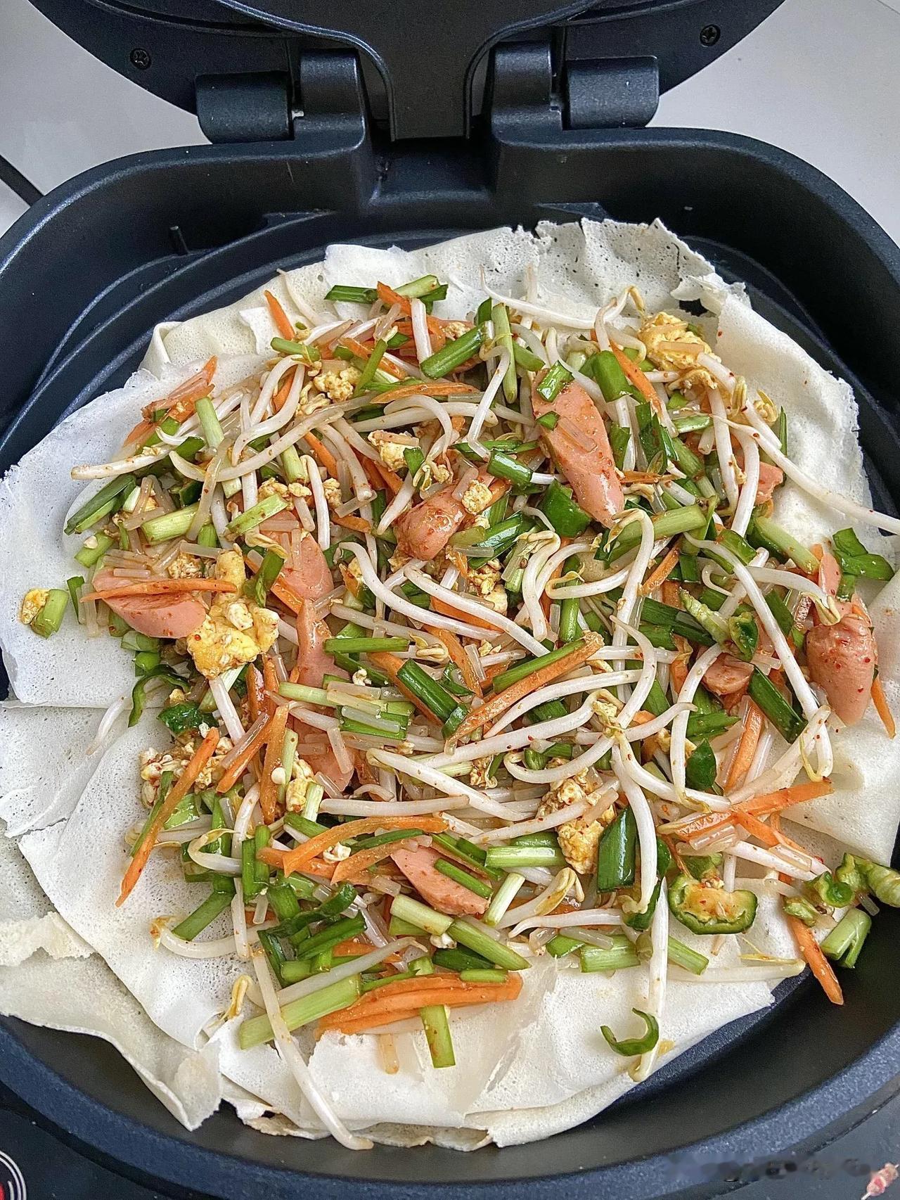 山东人的DNA动了！好吃到爆的菜煎饼让我看看哪个地区吃菜煎饼，尤其是煎饼煎的脆脆