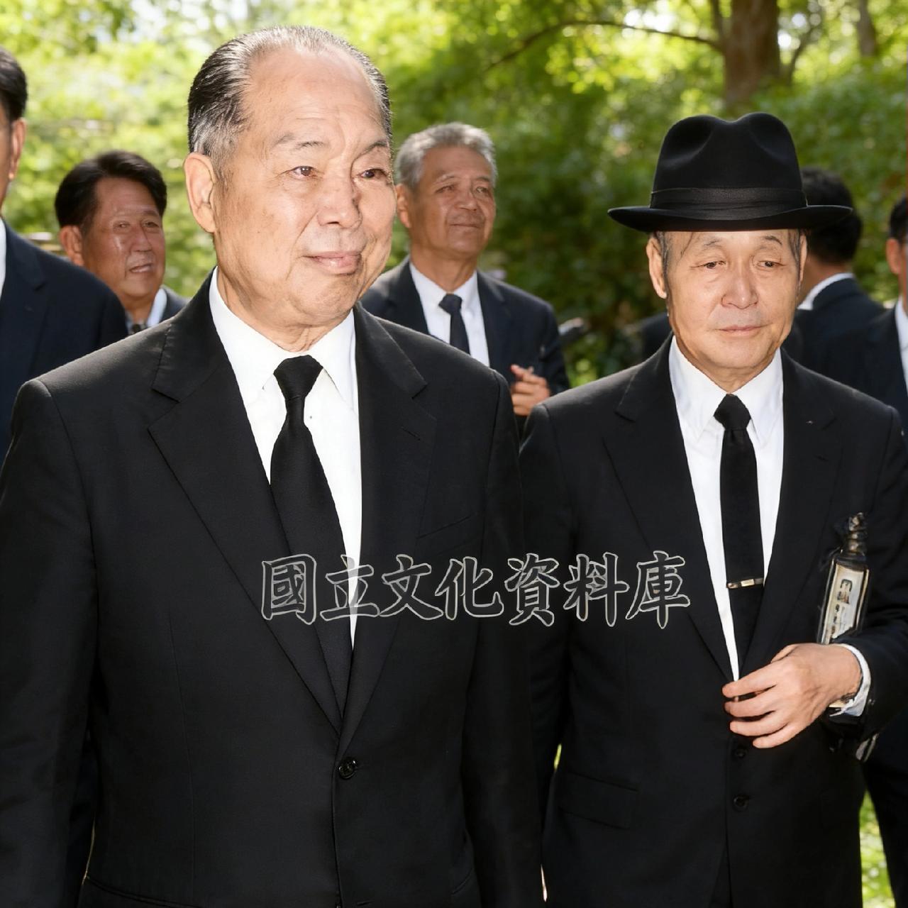 1975年，抗日名将关麟征与他的老部下刘玉章，留下了一张罕见的合影。镜头里的两人