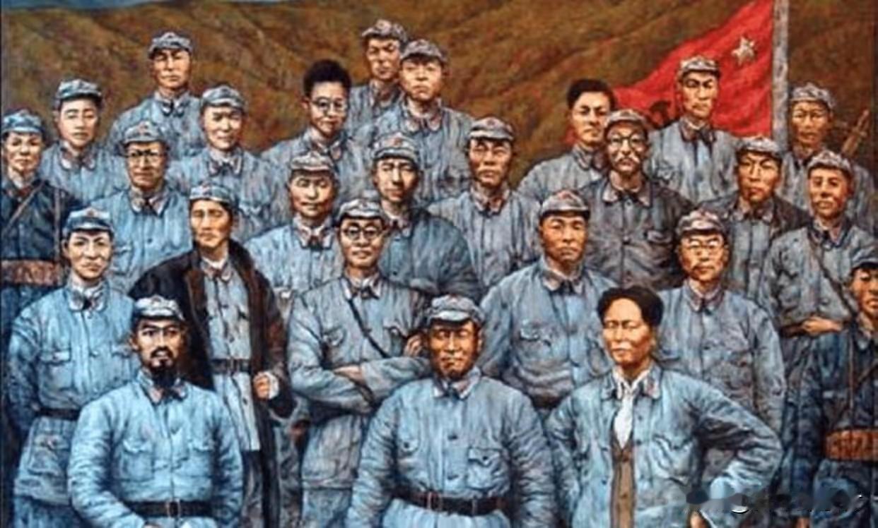 长征特殊御林军！千人队伍走出2大将5上将提起长征红军，多数人印象是草鞋旧枪