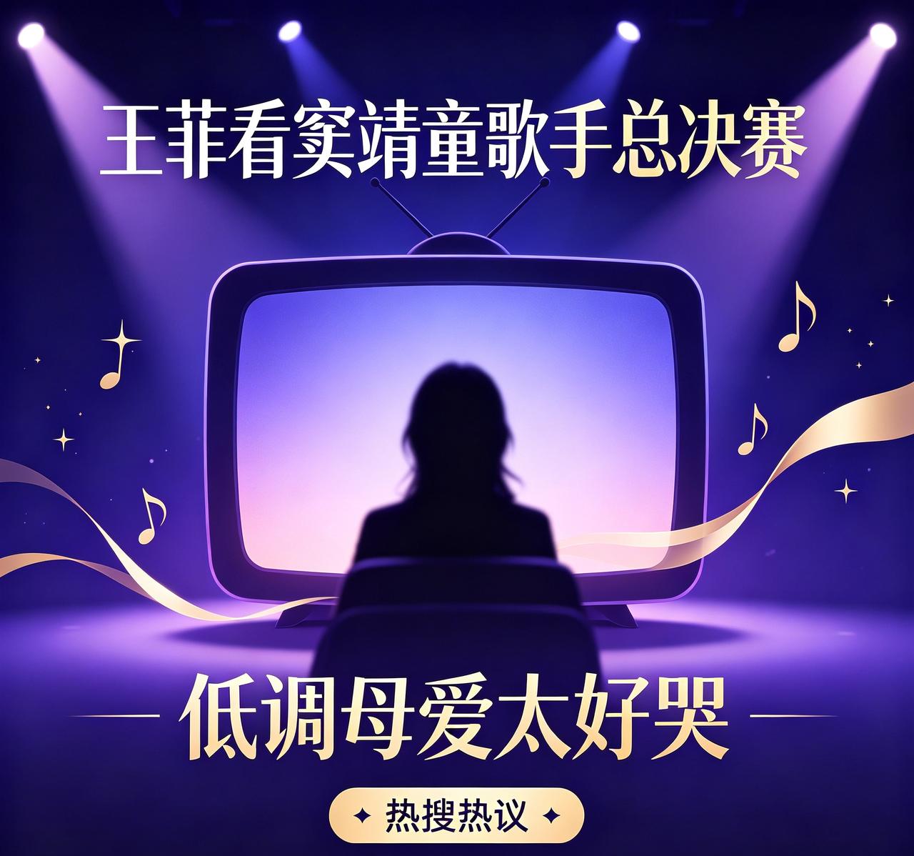 王菲看窦靖童歌手总决赛，低调母爱太好哭王菲看了窦靖童《歌手》总决赛，这条热