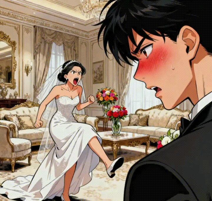 “隔壁邻居新婚小两口，据说同居三年多，双十月一结的婚，原来相处好不好不知道，但是