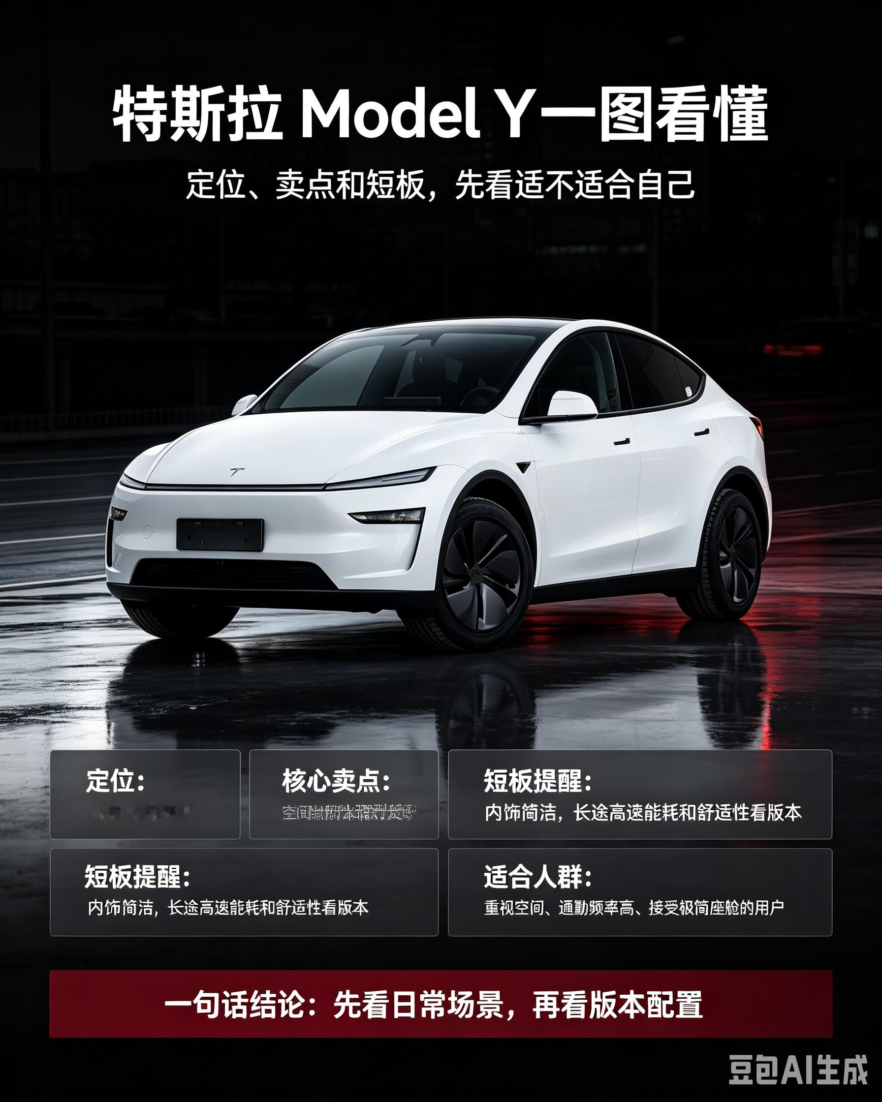 特斯拉ModelY选前先看适不适合自己