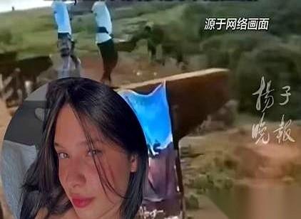 巴西那场40米高的绳索跳跃，出事了。21岁的体育老师玛丽亚，被两个工作人员抬着