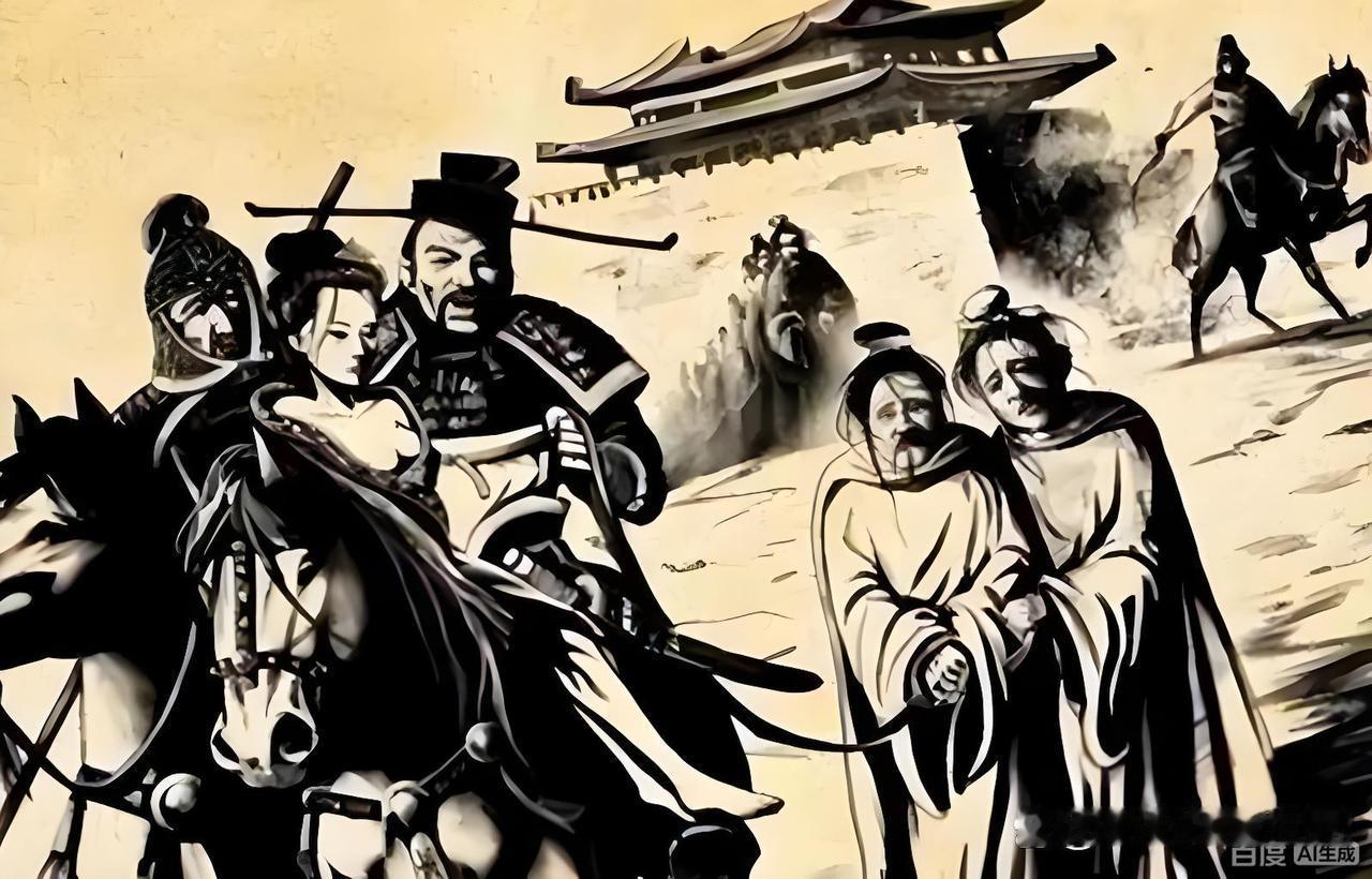 公元1141年宋金和议达成，韦太后被送回国之前，宋钦宗拉着她的手苦苦哀求，“请母