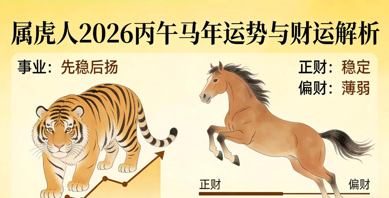 属虎人2026丙午马年运势与财运解析2026年为丙午马年，属虎人遇寅午半三