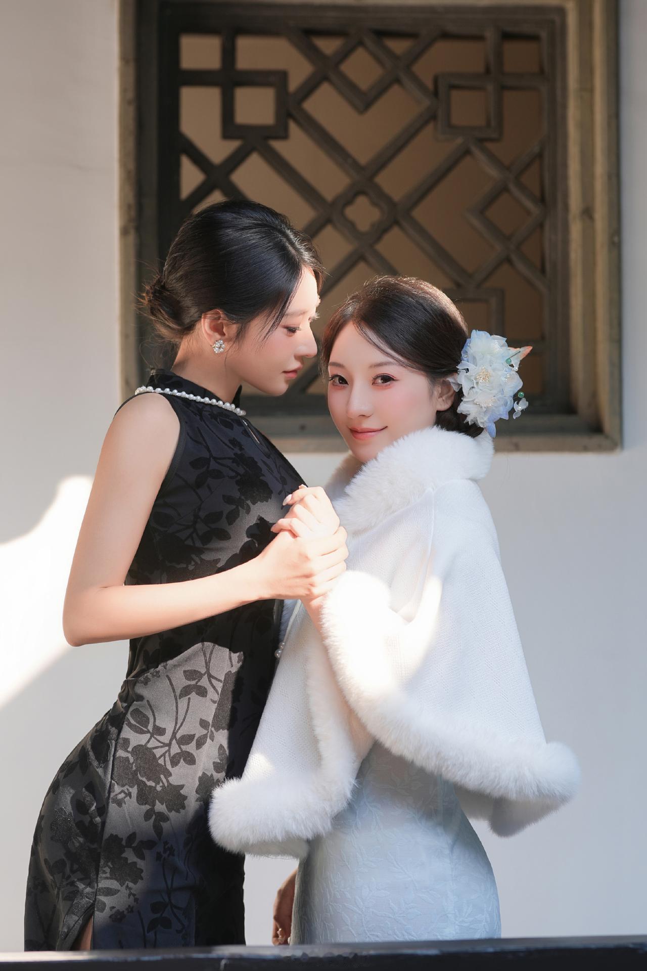 美女旗袍穿搭写真